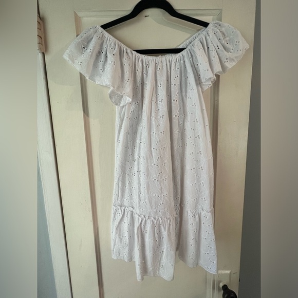 NWT Eberjey Sardinia Mini Dress Eyelet S - Picture 11 of 13